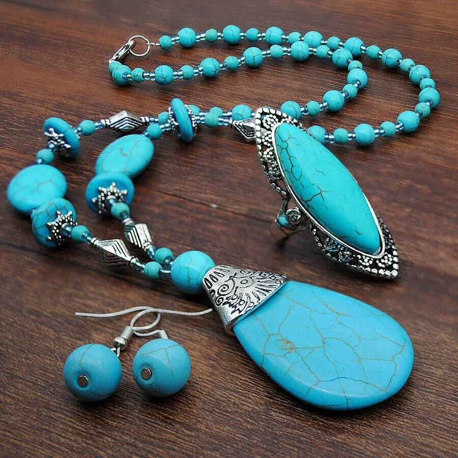 Ethnochic Necklace Earring Set
