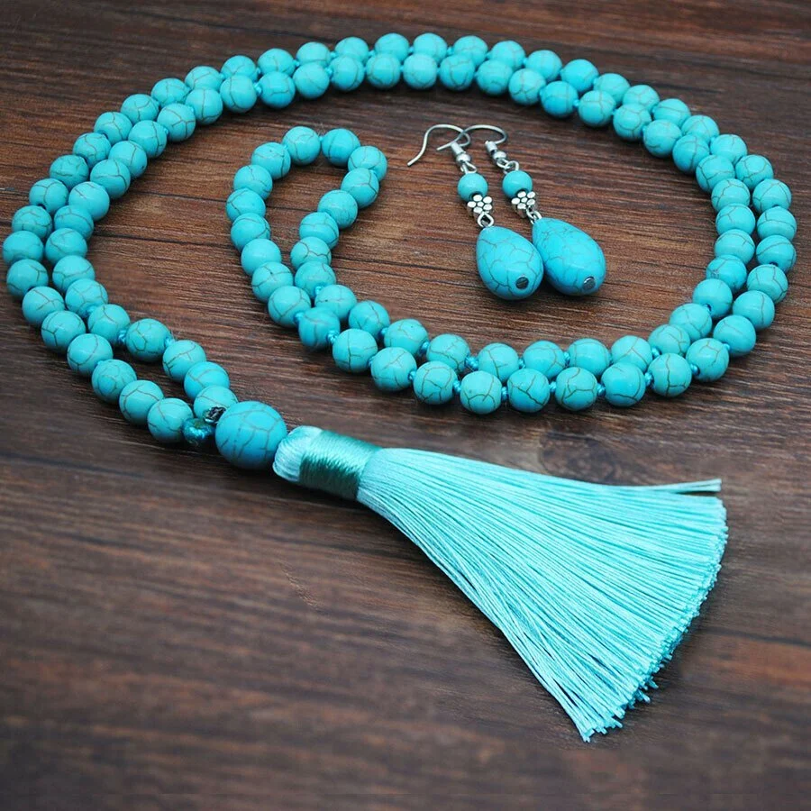 Ethnochic Necklace Earring Set